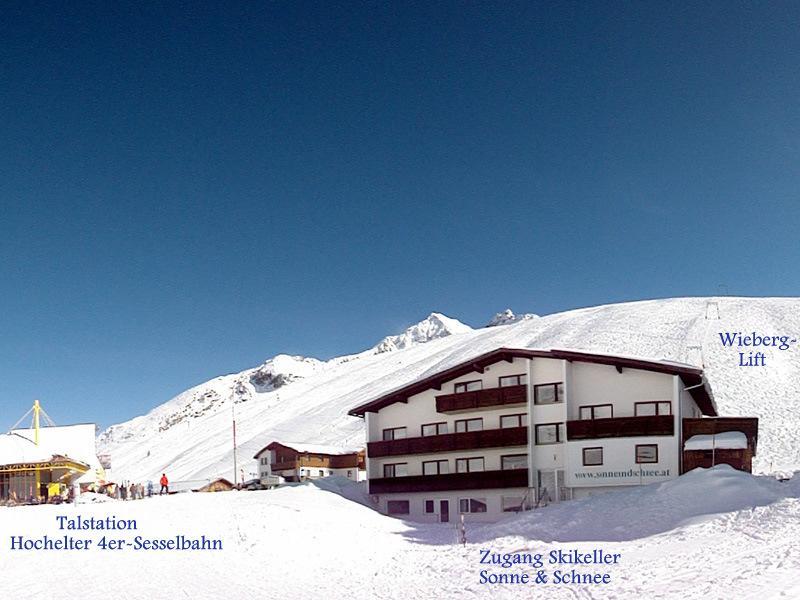 Sonne & Schnee In Kuehtai Hotell Exteriör bild