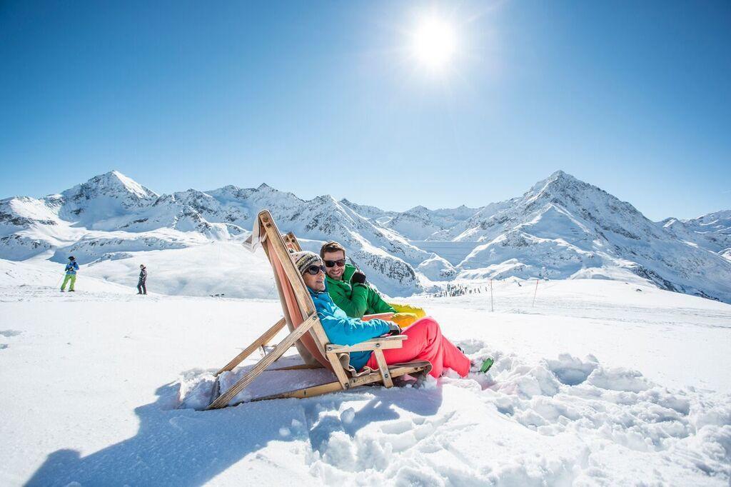 Sonne & Schnee In Kuehtai Hotell Rum bild